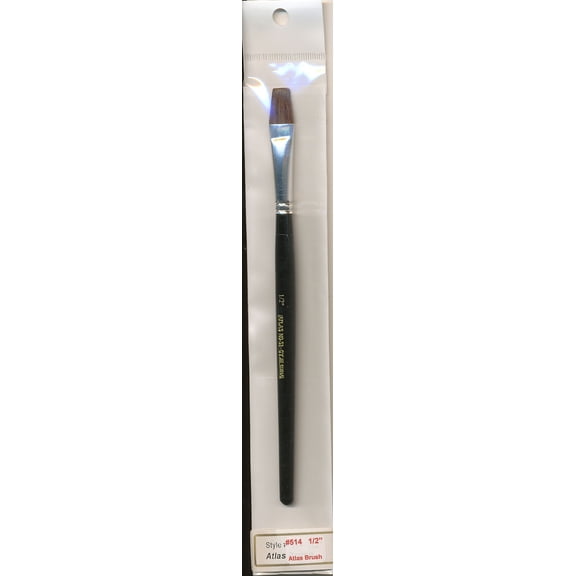 1/2'Flat Camel Hair Brush