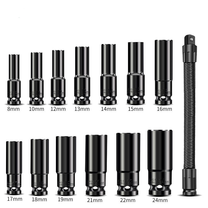 1/2 Flexible Shaft Extension Extender Torque Socket Ratchet Spanners ...