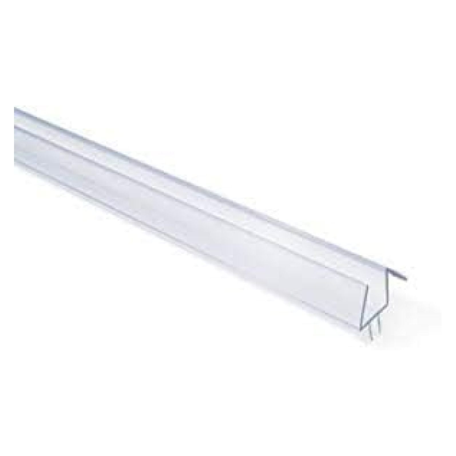 1/2" Frameless Glass Shower Door Sweep Bottom Seal Wipe Drip Rail 31"