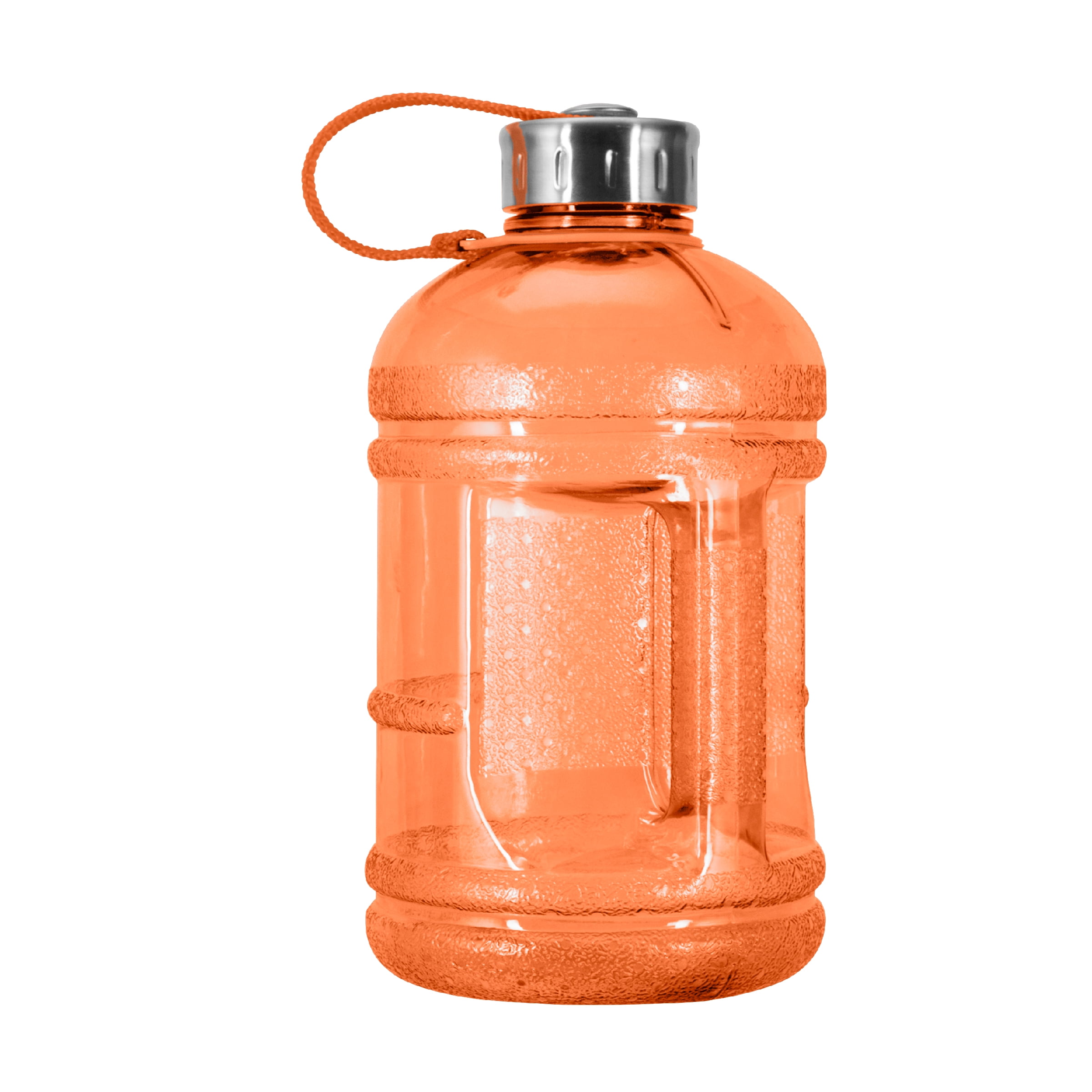 1/2 Gallon (64 oz.) Lead Free Plastic Water Bottle Large Open