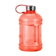 thumbnail image 1 of 1/2 Gallon (64 oz.) Lead Free Plastic Water Bottle Large Open Mouth 48mm Steel Cap, 1 of 7