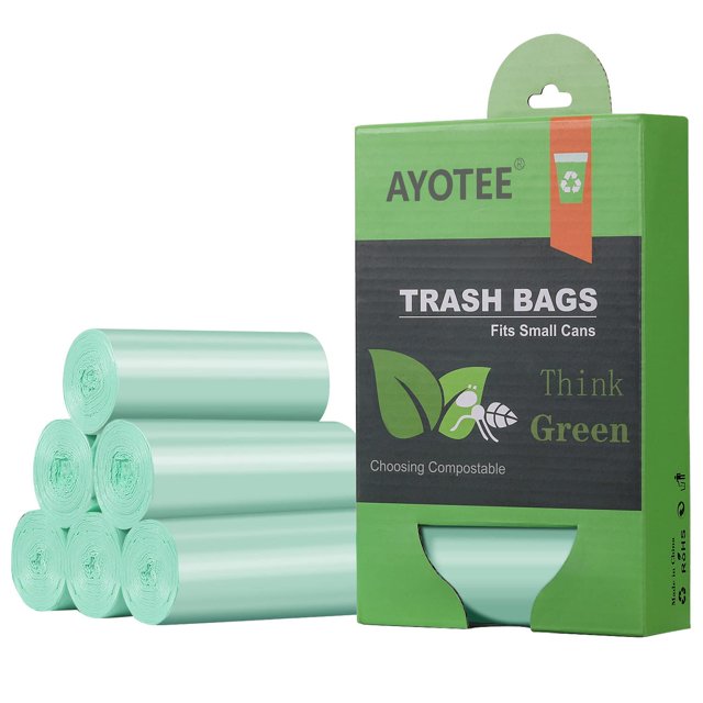 1.2 Gallon Small Trash Bags Garbage Bags, AYOTEE Mini Compostable