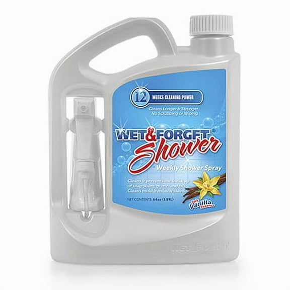 1/2 Gallon Wet & Forget No-Scrub Weekly Shower Cleaner Spray Takes The, Each