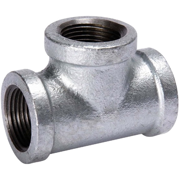 1/2" Galvanized Pipe Tee
