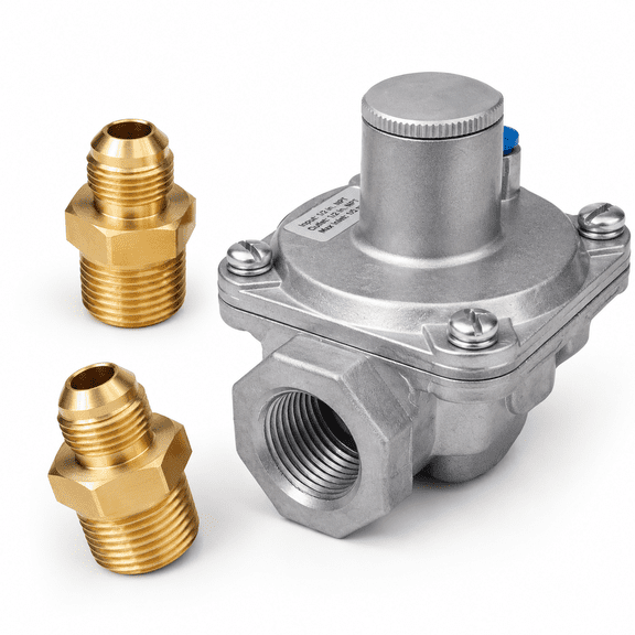 1/2" Gas And Liquefied Interchange Regulator