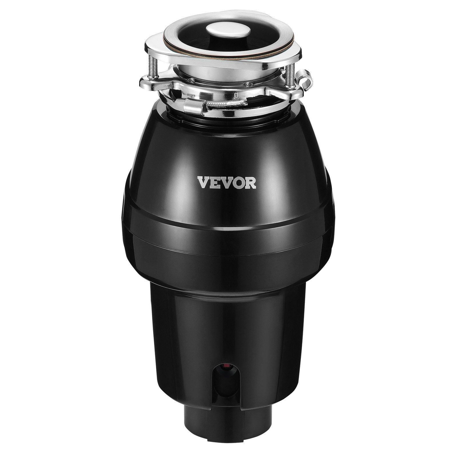 1/2 HP 3450 RPM Continuous Feed Garbage Disposal Food Waste Disposer with 3 Bolt Mount Grinding System Sound Reduction Power Cord Splash Guard for Kitchen Sink