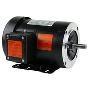 1/2 HP Electric Motor 3 Phase 56C Frame 1800 RPM TEFC 208 230 / 460 Volt NAT12-18-56CB