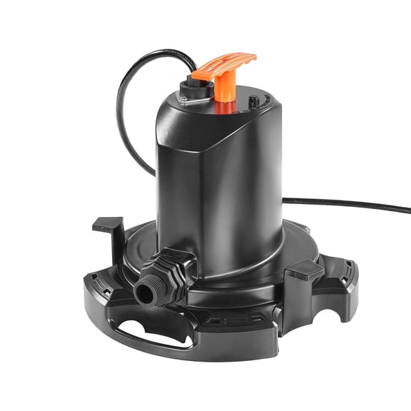 1/2 HP Submersible Pool Cover Pump 1575 GPH, 25 ft Power Cord, Automatic On/Off, for Swimming Pools, Rainwater Drainage, and Flood Prevention