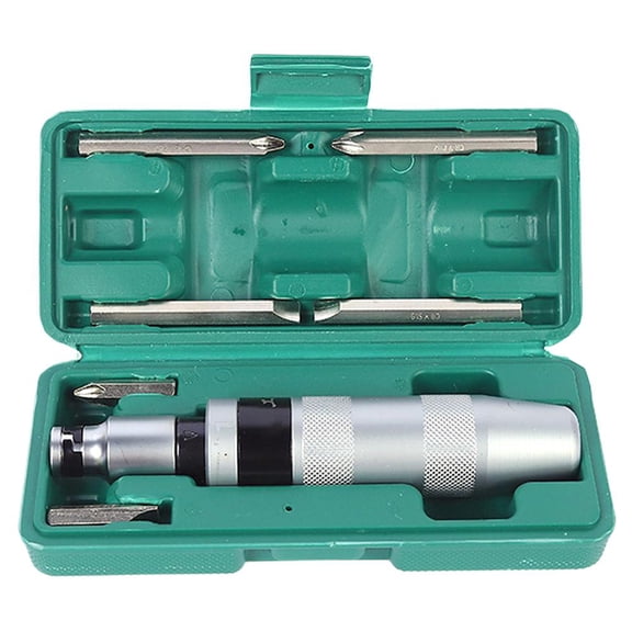 1/2" Hand Manual Impact Driver Set, 7PCS Alloy Steel Impact Screwdriver Set Manual Impact Driver, CR-V & Drop Forged Steel for Removing Rusted Fasteners