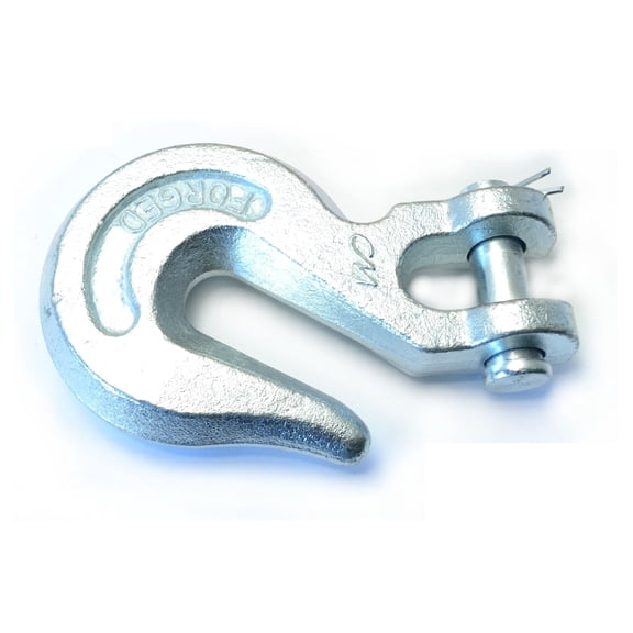 1/2" Hot Dip Galvanized Steel Clevis Grab Hooks (1 pcs.)