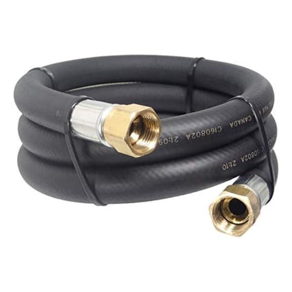 1/2" ID High Pressure Propane Hose Assembly (25 Feet)