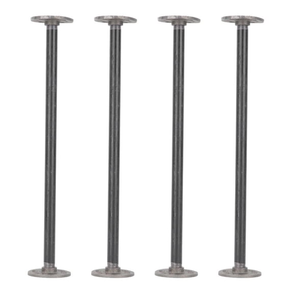 1/2 In X 18 In Pipe Table Legs - 4 Pack
