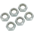 thumbnail image 1 of Speedway Motors 1/2-20 Fine Thread Nylock Half Nuts, Steel RH Female Lock Nuts, 6 Pack for Front Drive Pins and General Automotive Fastening Applications, 1 of 6