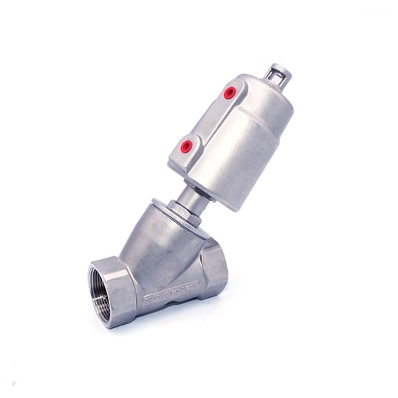 1/2 Inch 3/4 Inch 1inch Stainless Steel Pneumatic Seat Valve 16bar For Steam Gas Oil Normally Closed ,Easy to Use