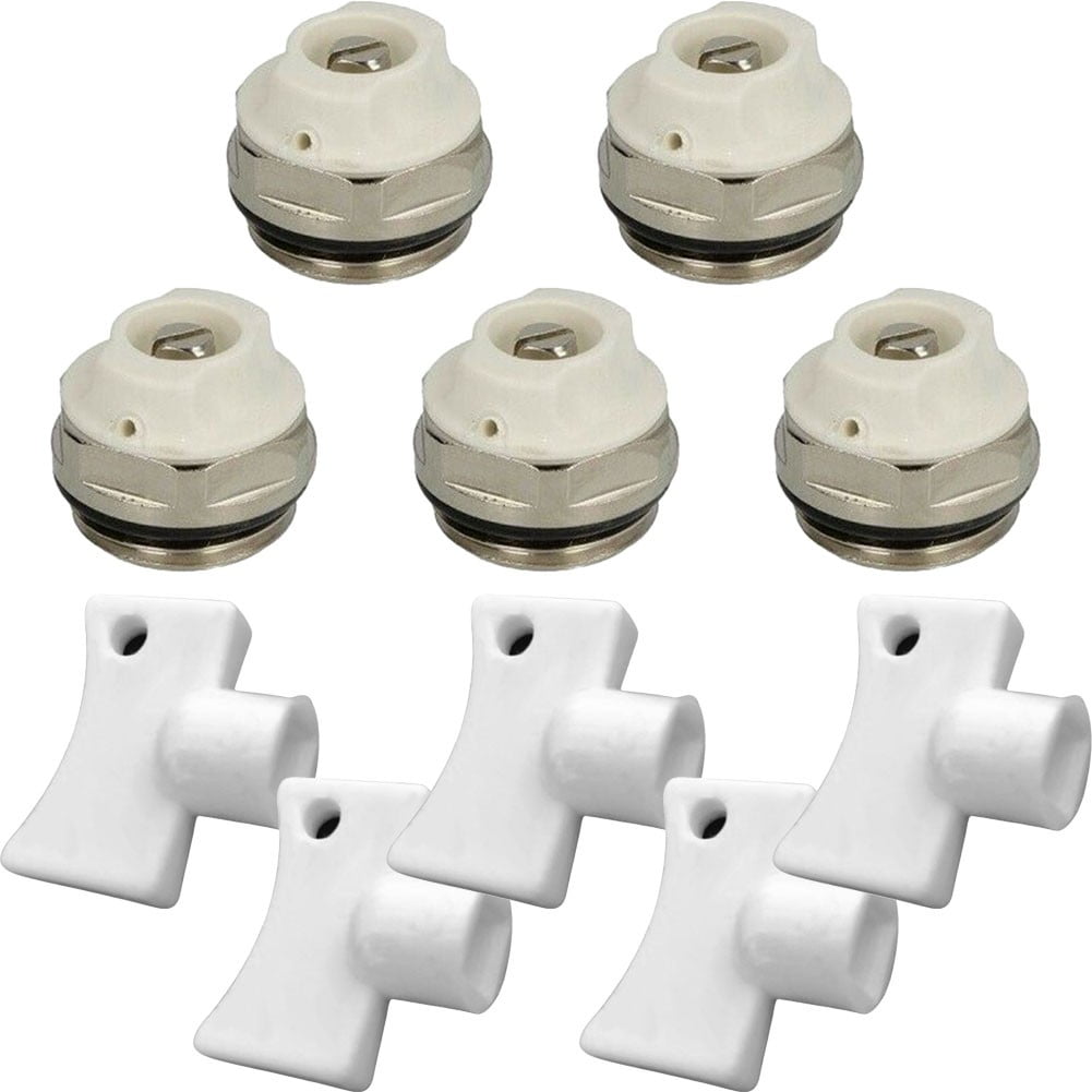 1/2 Inch Air Vent Radiator Bleed Valve Blanking Plug Manual Heating