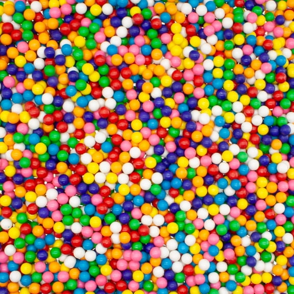 1/2 Inch Assorted Gumballs 2 Pound Resealable Bag Colorful Bubble Gum Balls for Candy Buffets, Vending Machines & Party Favors