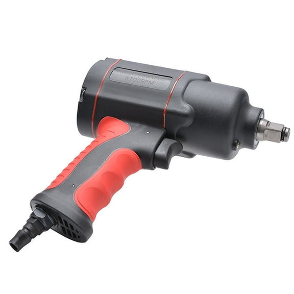 1/2 Inch Double Hammer Type Pneumatic Wrench, Plastic Steel Pneumatic Heavy Duty Wrench, High Torque Air Trigger ,Long Service Life