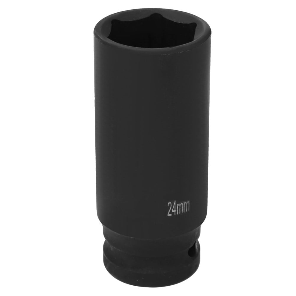 1/2 Inch Drive 21/22/24mm Metric Deep Impact Socket 6 Point Pneumatic