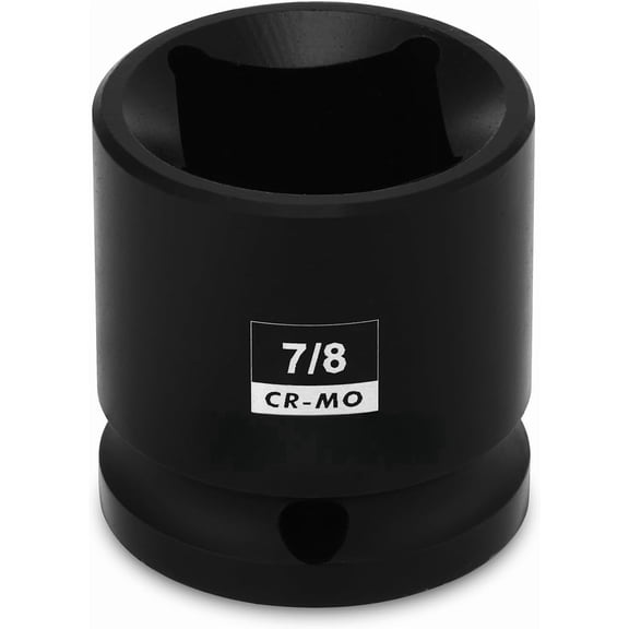 1/2-Inch Drive 7/8-Inch Square Socket, 4-Point, SAE, CR-MO
