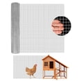 thumbnail image 1 of 1/2 Inch Hardware Cloth 36in x 50ft, 19GA Heavy Duty Hot-Dipped Galvanized Chicken Wire Mesh Roll - Rustproof Welded Fencing for Chicken Coop, Rabbit Cages, Poultry Netting & Garden Protection-Sliver, 1 of 8