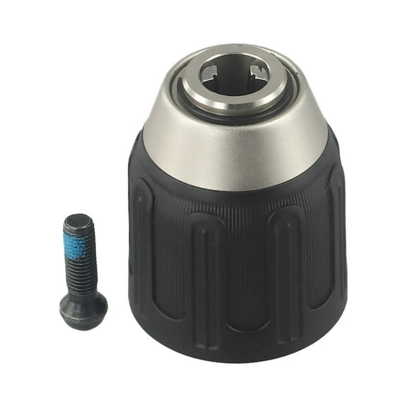 1/2 Inch Metal Chuck with Screw N472497 for Cordless Drill Models DCD771 DCD777 DCD734 DCD776 DCD778 DW959K-2, Replacement Power Tool Accessory