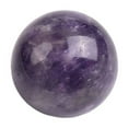 thumbnail image 1 of 1.2 Inch Natural Dreamy Amethyst Ball Crystal Energy Ball Round Sphere Stone Sculpture Polished Home Office Decoration Meditation Healing, 1 of 5