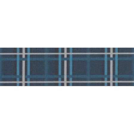 Country Brook Design® 1/2 Inch Navy Plaid Photo Quality Polyester, 10 Yards