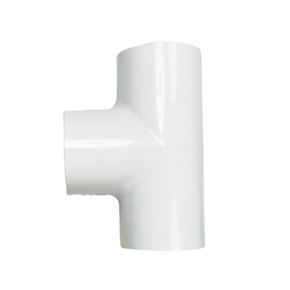 Pack of 10 /2" Inch PVC Tees Schedule 40 Slip X Slip X Slip