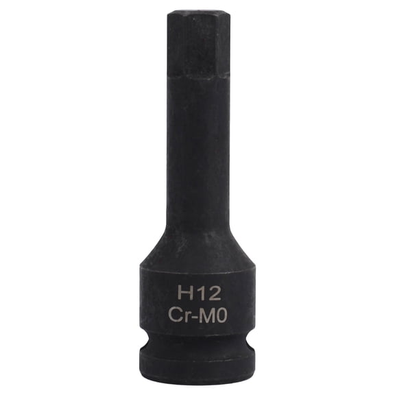 1/2 Inch Pneumatic Wrench Drive Socket Set Hex Bits Hexagon Screw Socket Lengthened H4 H5 H6 H7 H8 H9 H10 H12 H17 H18 H19