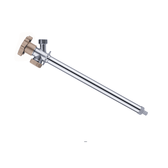 1/2 Inch Push-to-Connect x 3/4 Inch MHT Brass Anti-Siphon Frost Free Sillcock Valve, Outdoor Faucet Competialbe