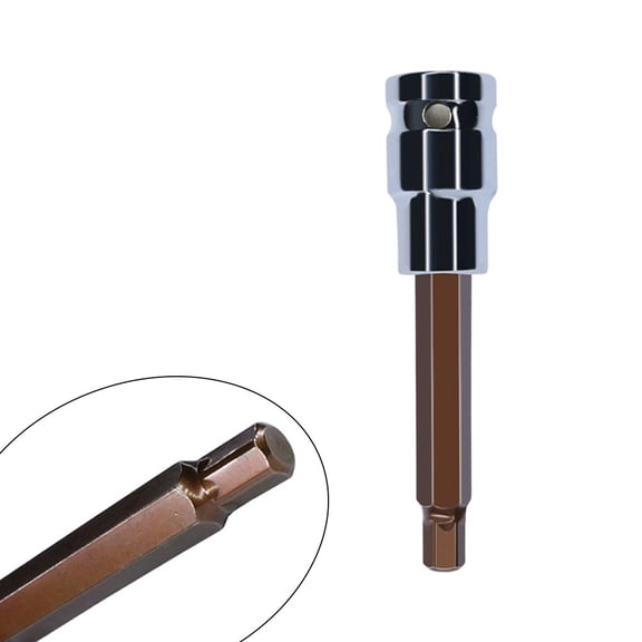 1/2 Inch Screwdriver Bit Socket Hex Screw Driver Bits H7-H14 for Wrenchs Tool 8Mm