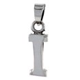 thumbnail image 1 of 1/2 Inch Small Sterling Silver Block Initial I Pendant Alphabet Letters High Polished, 1 of 2
