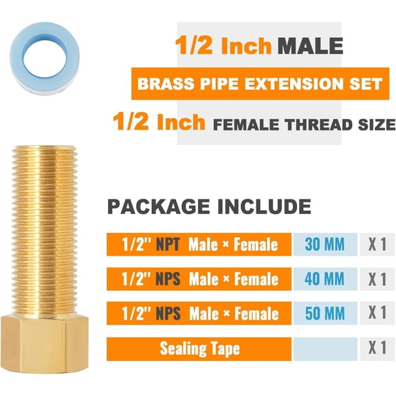 1/2 Inch Tee, Push Pex Fittings 1/2 Inch, 1/2" T Fittings, No Lead Brass Push-to-Connect Plumbing Tee Connector for PEX Pipe, Copper, CPVC, with 1 Disconnect Clip, Pack of 2