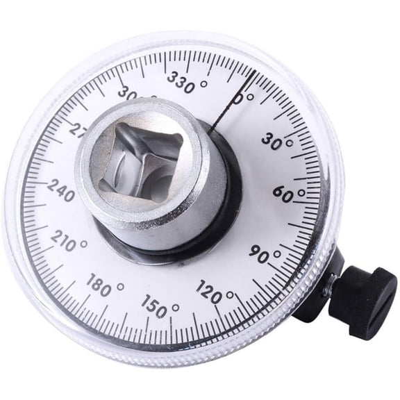1/2 Inch Torque Wrench Angle Gauge Tool,360 Adjustable 1/2" Drive Torque meter Wrench Set,Professional Measure Tool,Father's Day Gift