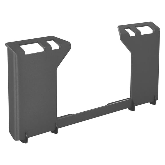 1/2 Inch Universal Quick Release Skid Steer Loader Mounting Plate 6000lb Load Capacity Heavy Duty Pre Drilled Compatible with Kubota Bobcat Tractors