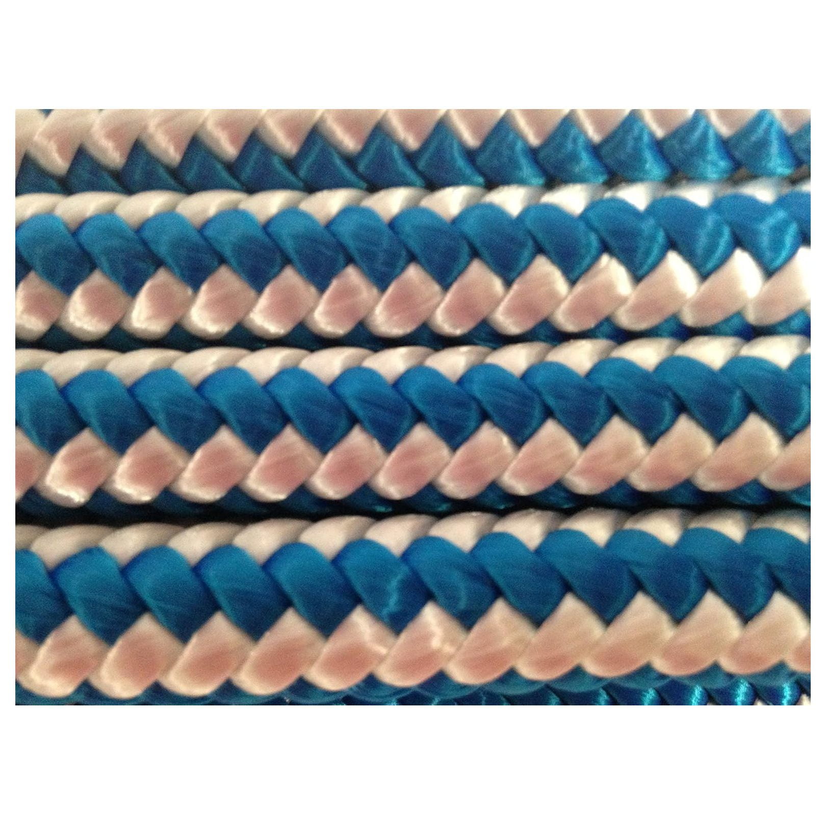 1/2 Inch by 100 Feet 12 Strand Polyester Arborist Climbing Rope, Blue ...