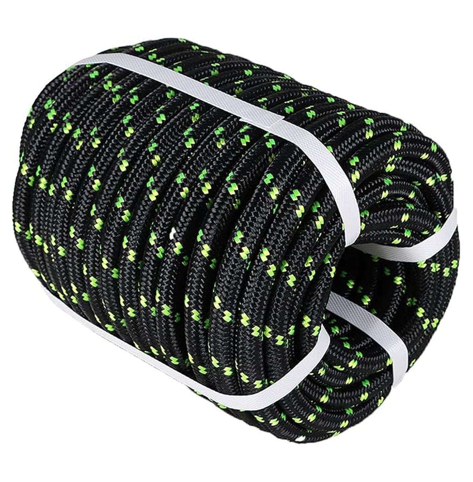 1/2 Inch x 150 FT Double Braid Polyester Arborist Rigging Rope,Nylon ...