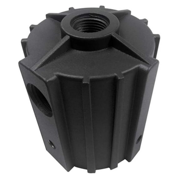 1/2" Knuckle Mount with 2-3/8" O.D. Round Pole Tenon Adapter for LED Flood Light (1/2" Knuckle Mount with 2-3/8" O.D. Round Tenon)