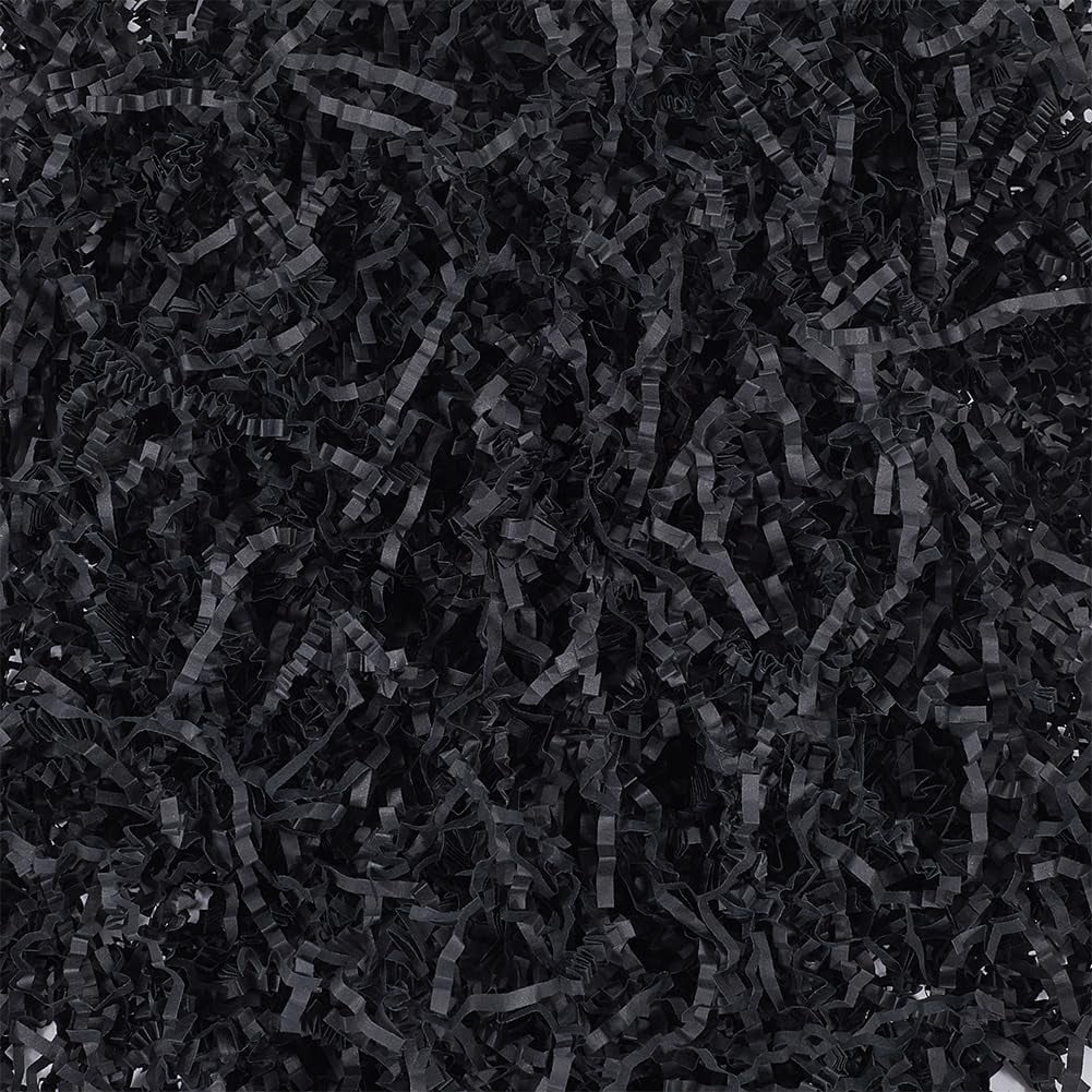 1/2 LB Black Paper Shred Filler Basket Filler Paper Shred