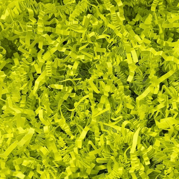 1/2 LB Crinkle Cut Paper Shred Filler 8 oz Light Green Crinkle Shredded Paper for  Box -  Basket Bag Filler - Grass Cushion Stuffing for Easter, Mother's day, Holiday Packaging Wrapping