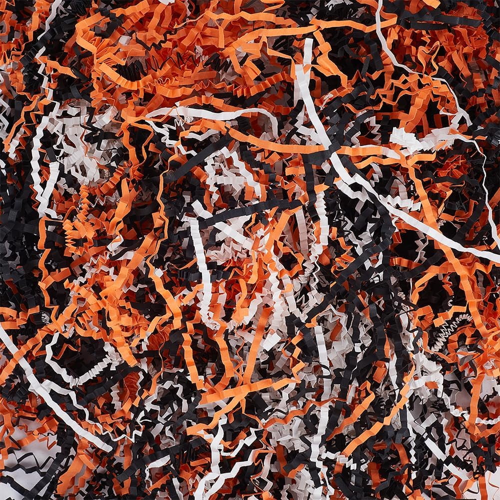 1/2 LB Crinkle Cut Shred Filler Halloween Shredded Paper Filler