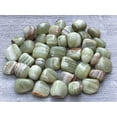 thumbnail image 1 of 1/2 LB Green Onyx Tumbled Stones, Polished Green Onyx Gemstone, Green Onyx Healing Crystals (Green Onyx), 1 of 4