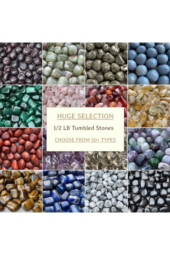 1/2 LB Magnetic Hematite Tumbled Stones, Polished Natural Magnetic Hematite Gemstone, Magnetic Hematite Healing Crystals ( Magnetic Hematite)