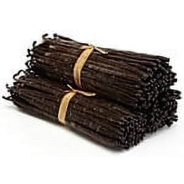 1/2 LB Organic Madagascar Vanilla Beans. Whole Grade A Vanilla Pods for Vanilla Extract and Baking - 8 Ounces