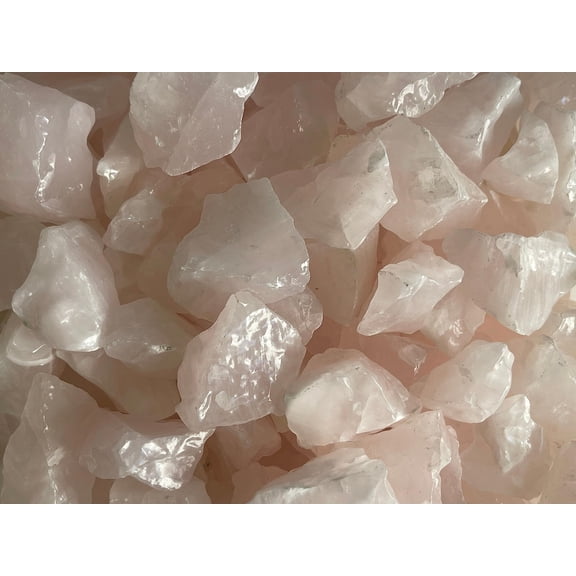 1/2 LB Pink Calcite Rough Natural Stones, Raw Calcite Pink Crystals (Pink Calcite)