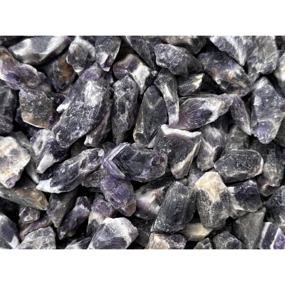 1/2 LB Raw Chevron Amethyst Crystals, Natural Chevron Amethyst Stone, Natural Rough Chevron Amethyst crystals, Chevron Amethyst Healing Crystals (Chevron Amethyst)