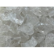 1/2 LB Raw Clear Quartz Crystals, Natural Clear Quartz Stone, Natural Rough Clear Quartz crystals, Clear Quartz Rough, Clear Quartz Healing Crystals Clear Quartz