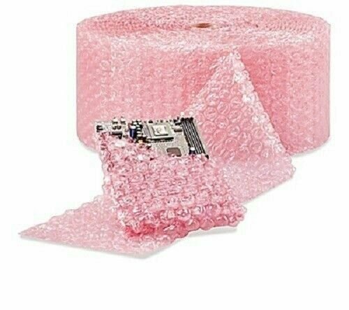 1/2" Large Bubble Cushioning Wrap Anti-Static Roll Padding 500' x 12" Wide 500FT