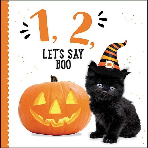 1, 2, Let's Say Boo, (Board Book)