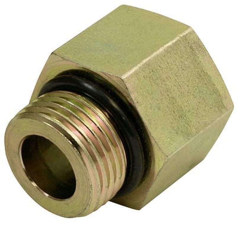 NPT-to-NPT Female-to-Male Threaded Fittings Gates 6805-10-08 Hydraulic Fitting - 5/8" Male O-Ring X 1/2" Female NPT 90° Elbow NPT-to-NPT Male-to- Female Threaded Fittings